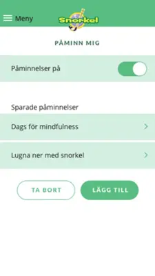 Snorkelövning android App screenshot 1